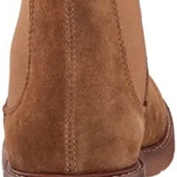 NIB! Steve Madden Leopold Chelsea Ankle Boot SZ 9.5 Chestnut Brown Suede - Picture 6 of 10